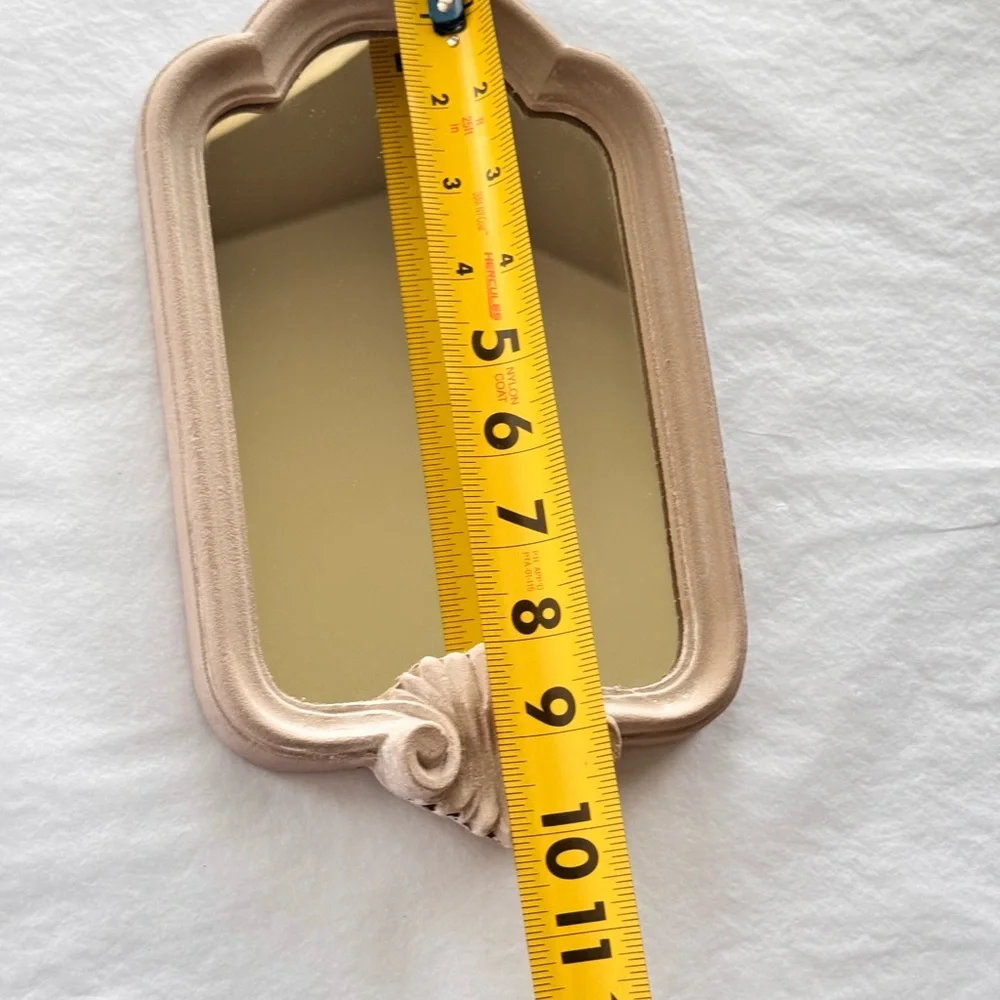 DORATEX Vintage 1965 Italian Wall Mirror Made in Italy Shabby Chic French Prov.